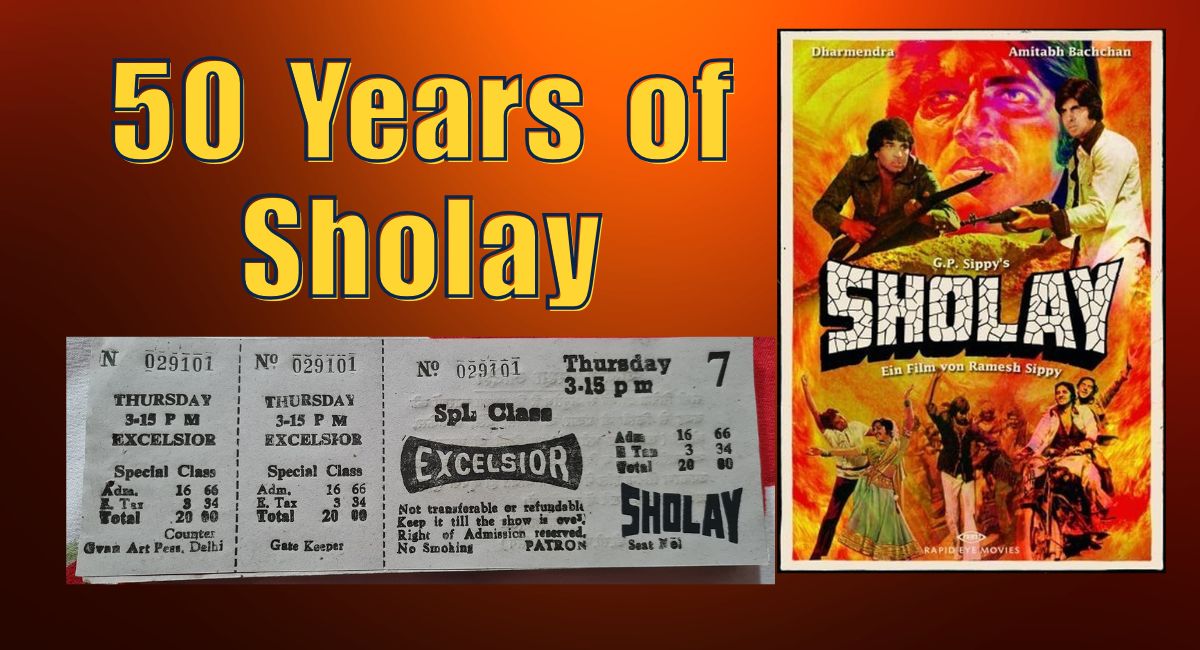 Celebrating 50 years of Sholay